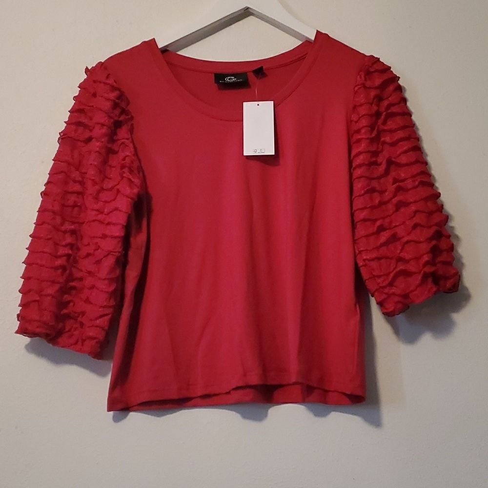 G by Giuliana woman crop top L